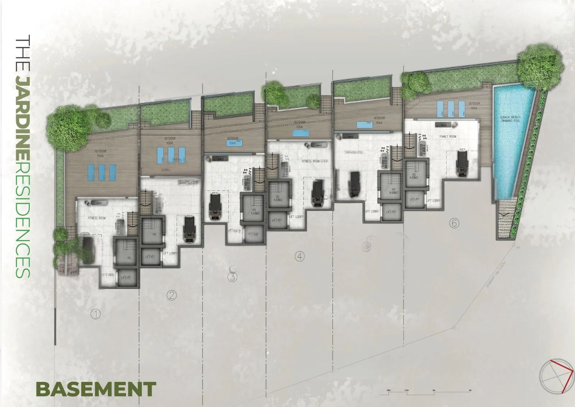 The Jardine Residences floorplan